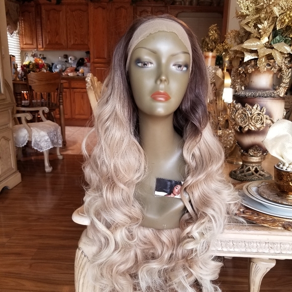Ombre Blonde Lace Front Wig main image 14